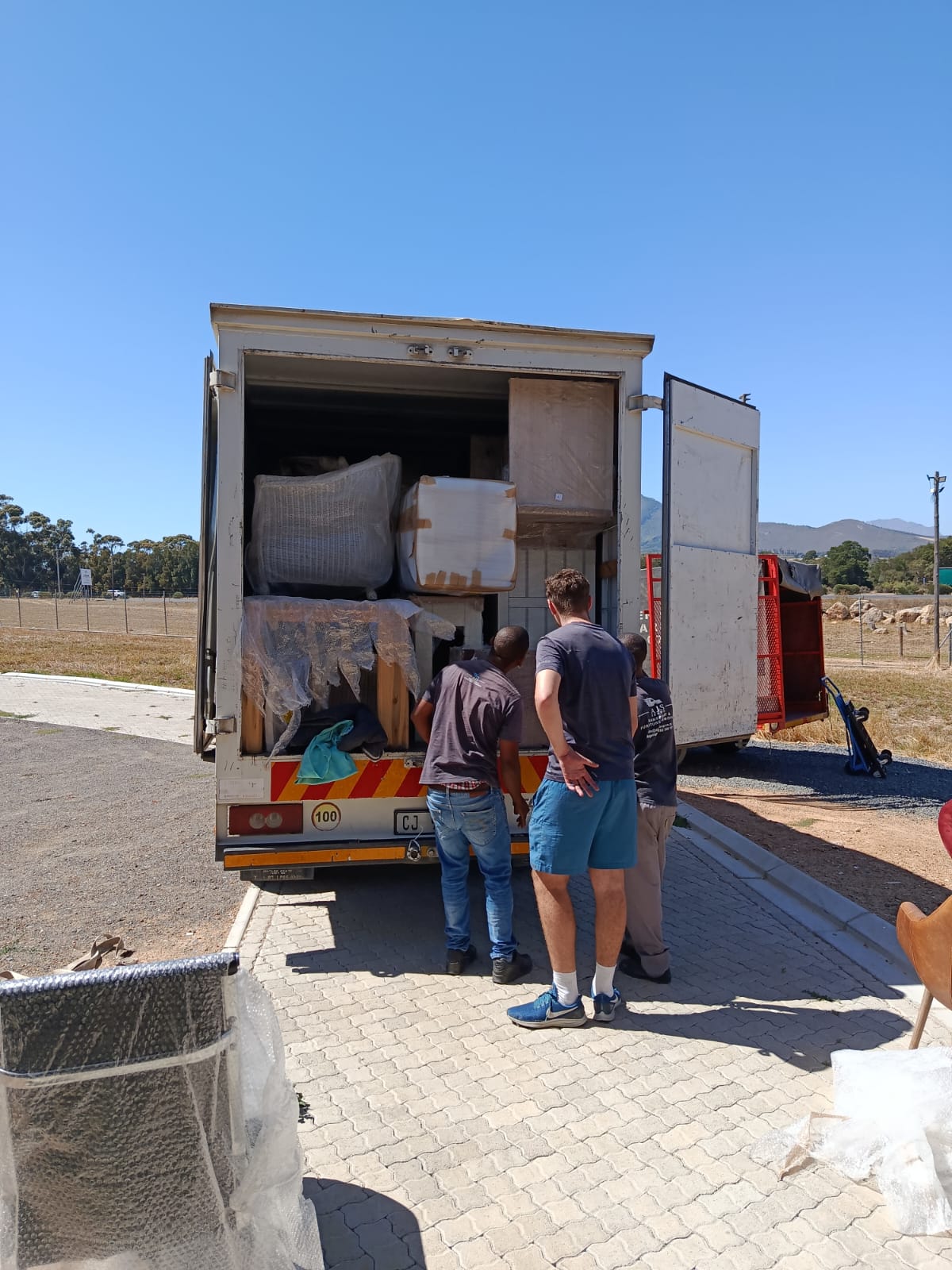 Work by D & A Moving Company