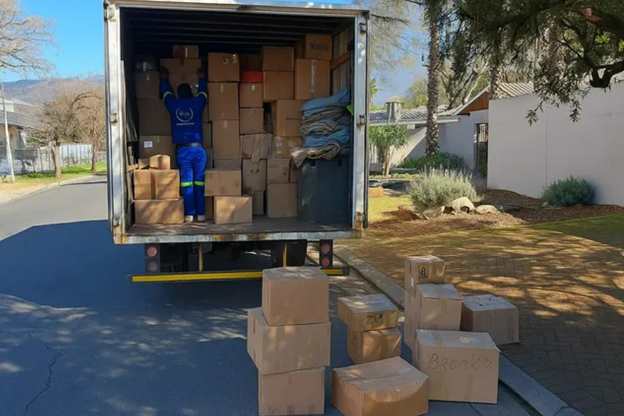 Work by D & A Moving Company