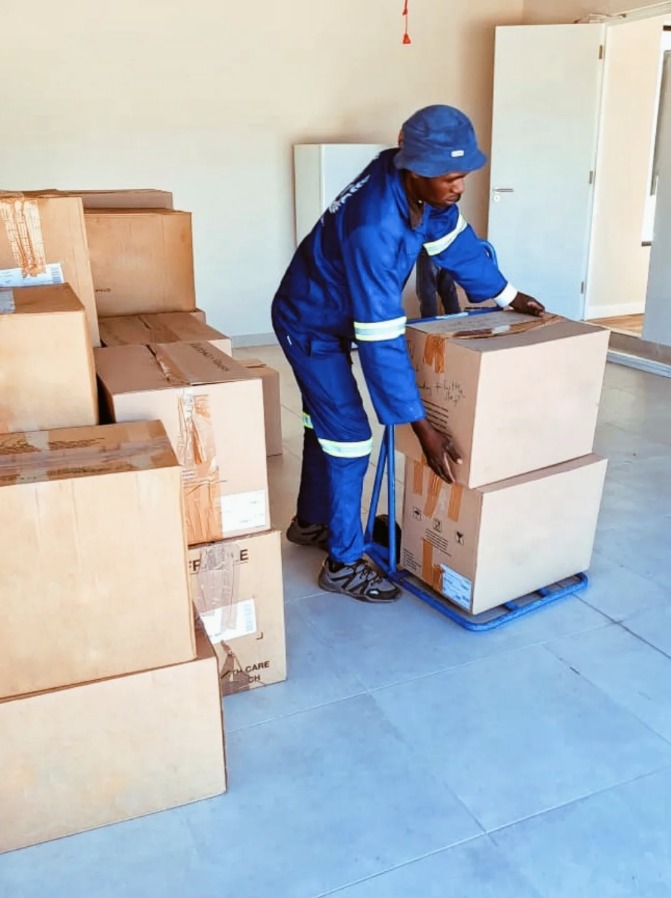 Work by D & A Moving Company