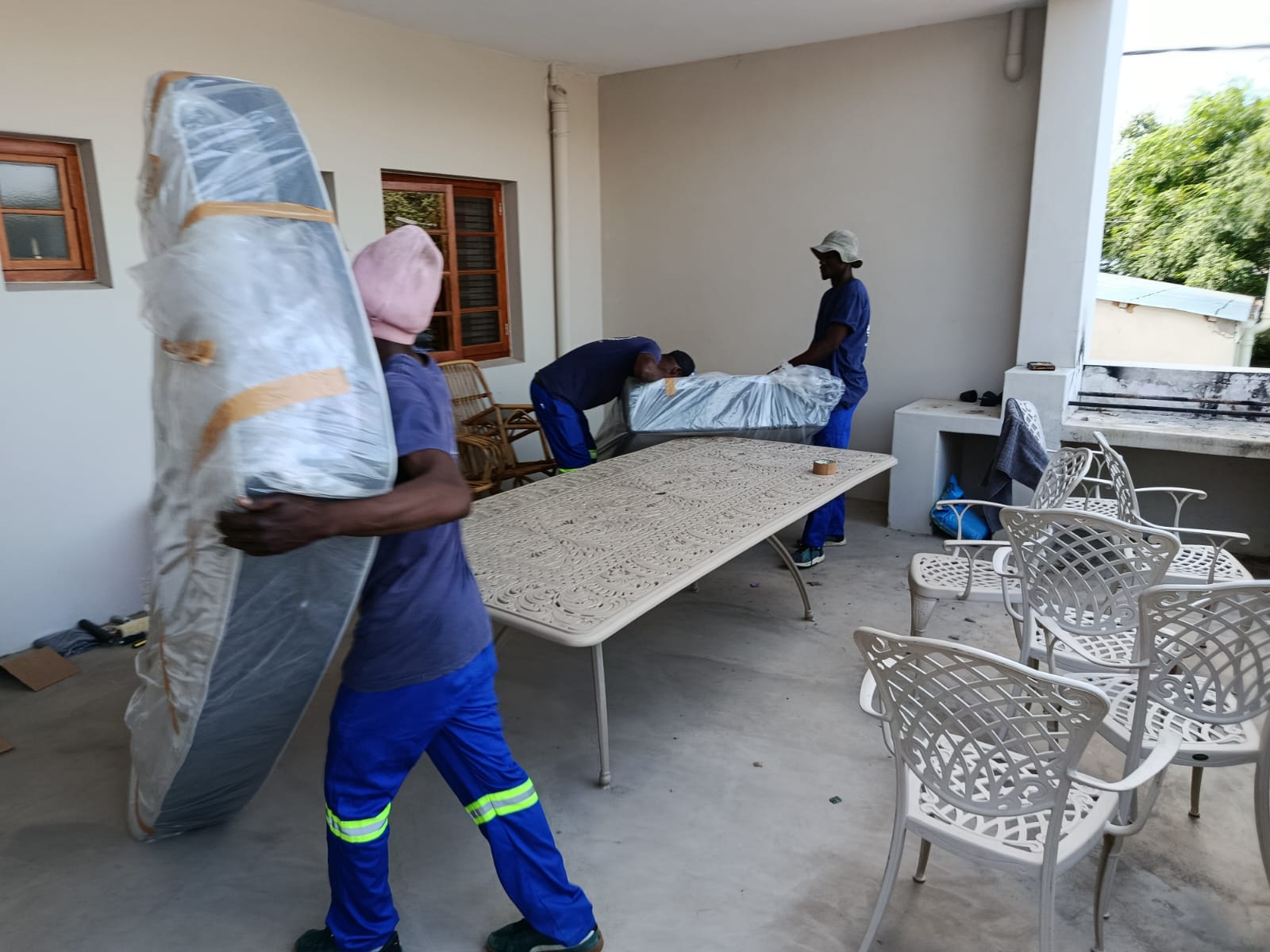 Work by D & A Moving Company